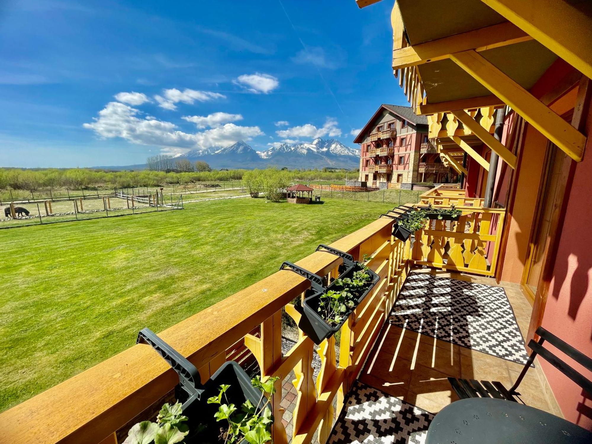 Apartment Kimo - Stunning View Of High Tatras Vel'ka Lomnica Exteriör bild