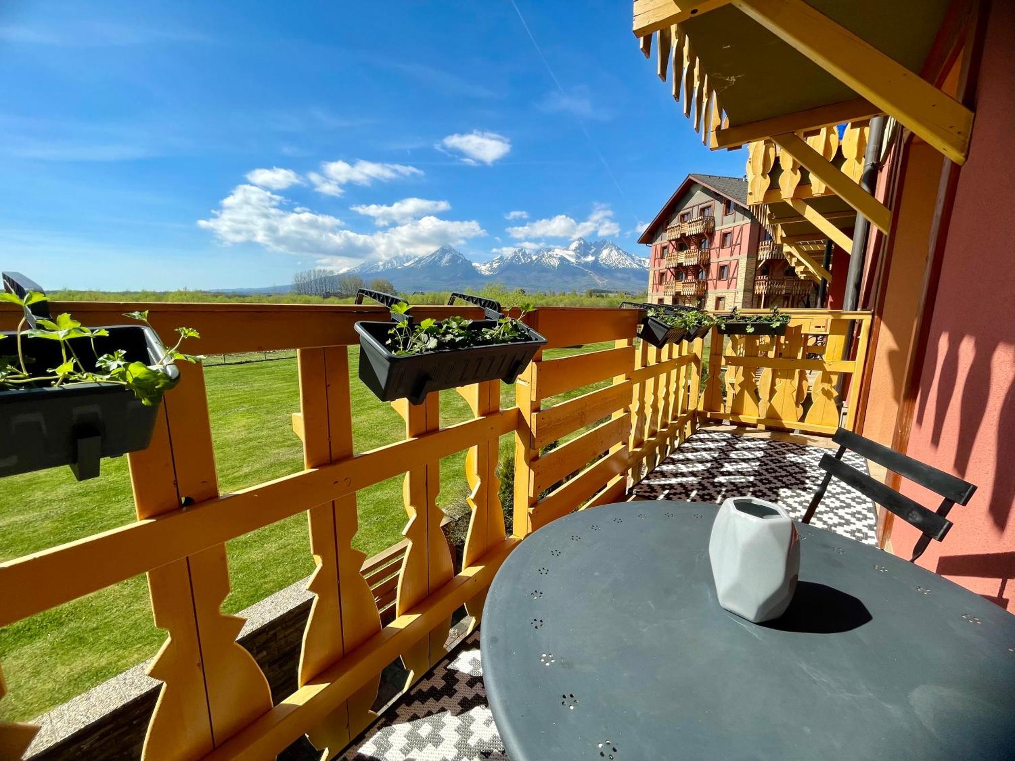 Apartment Kimo - Stunning View Of High Tatras Vel'ka Lomnica Exteriör bild